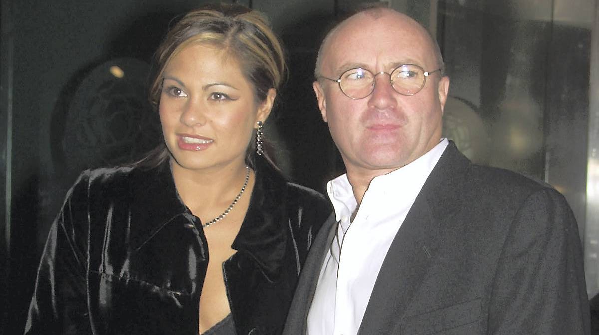 Phil Collins og Orianne Cevey