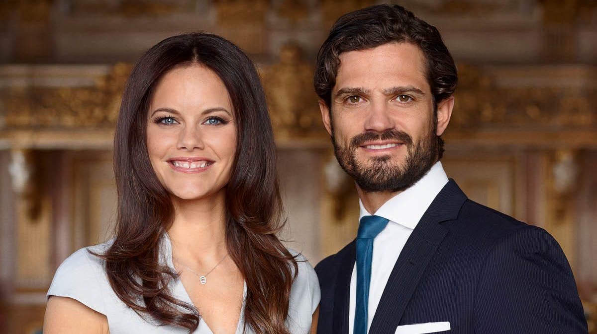 Prinsesse Sofia og prins Carl Philip.&nbsp;