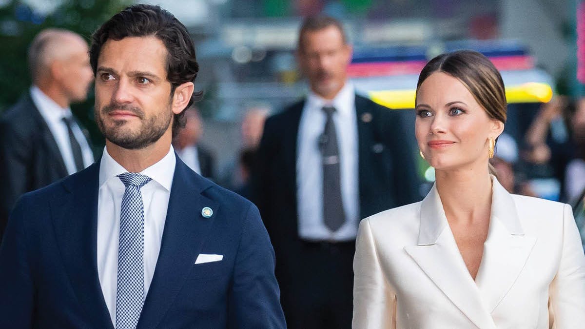 Prins Carl Philip og prinsesse Sofia.