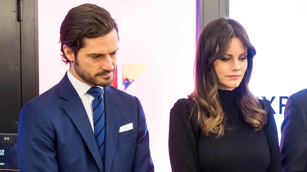 Prins Carl Philip og prinsesse Sofia. 