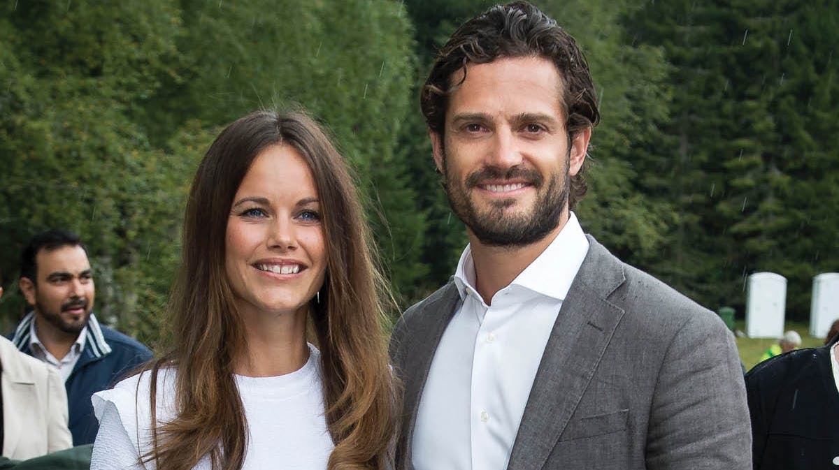Prinsesse Sofia og prins Carl Philip. 