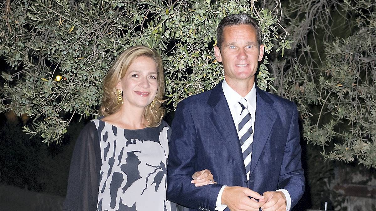 Prinsesse Cristina med sin mand, Inaki Urdangarin.