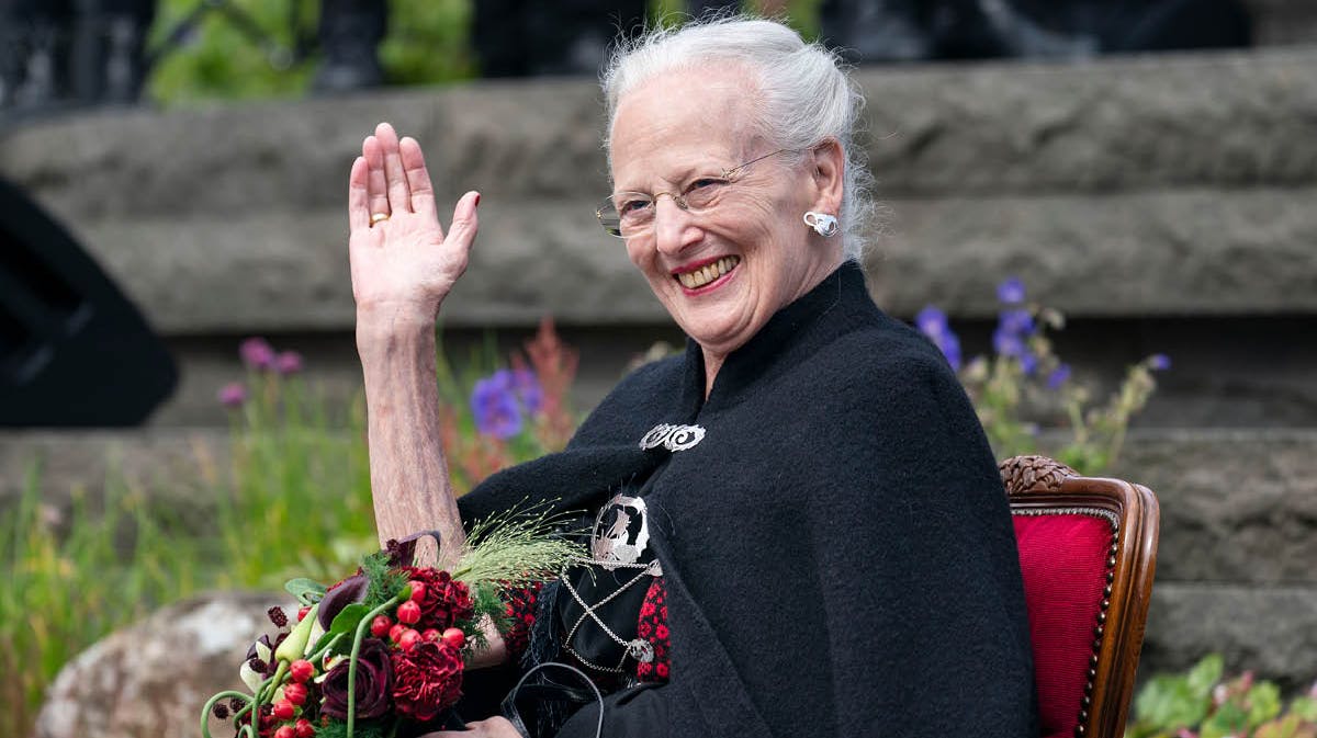 Dronning Margrethe.