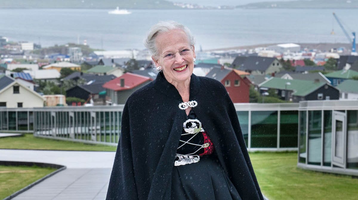 Dronning Margrethe.