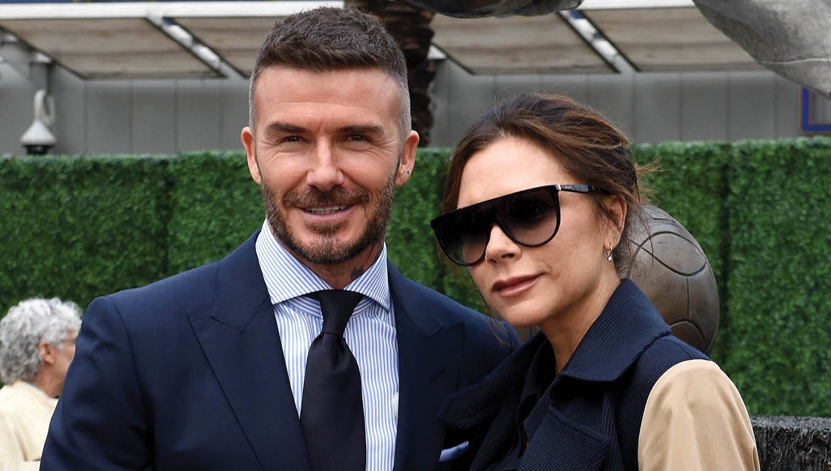 David Beckham og Victoria Beckham.