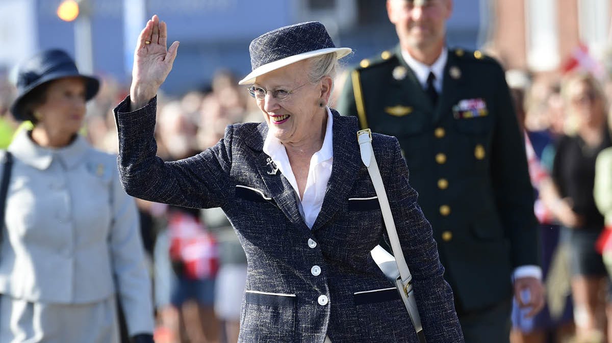 Dronning Margrethe. 