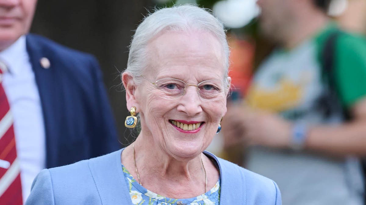 Dronning Margrethe. 