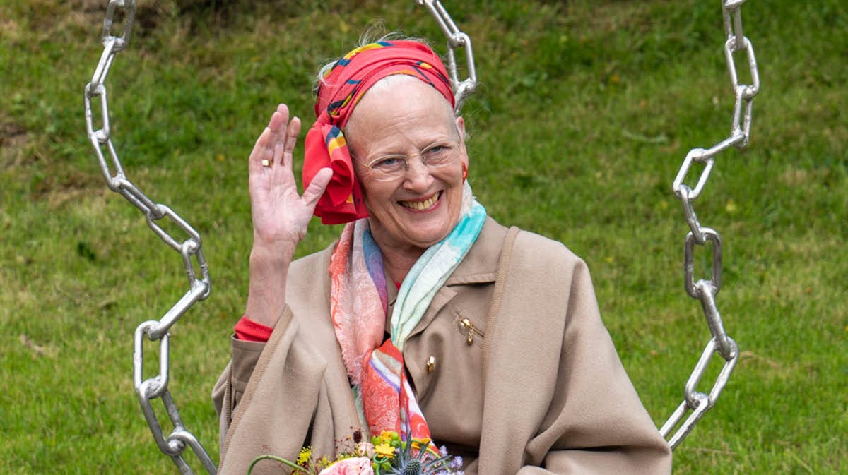 Dronning Margrethe. 