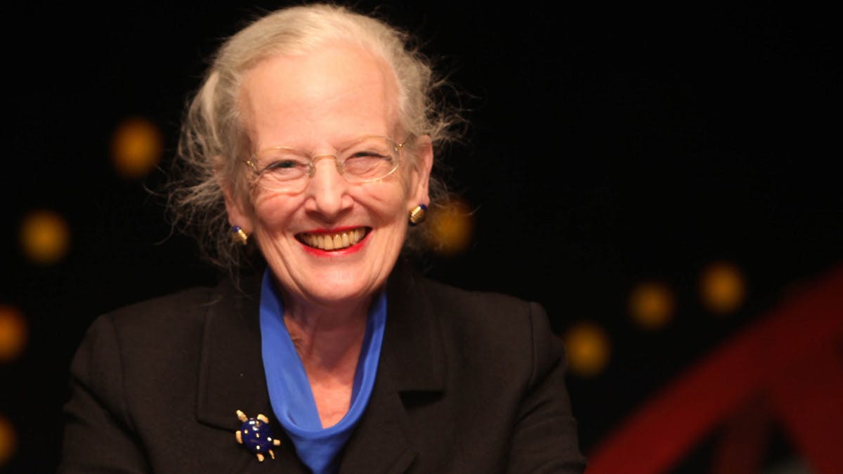 Dronning Margrethe.