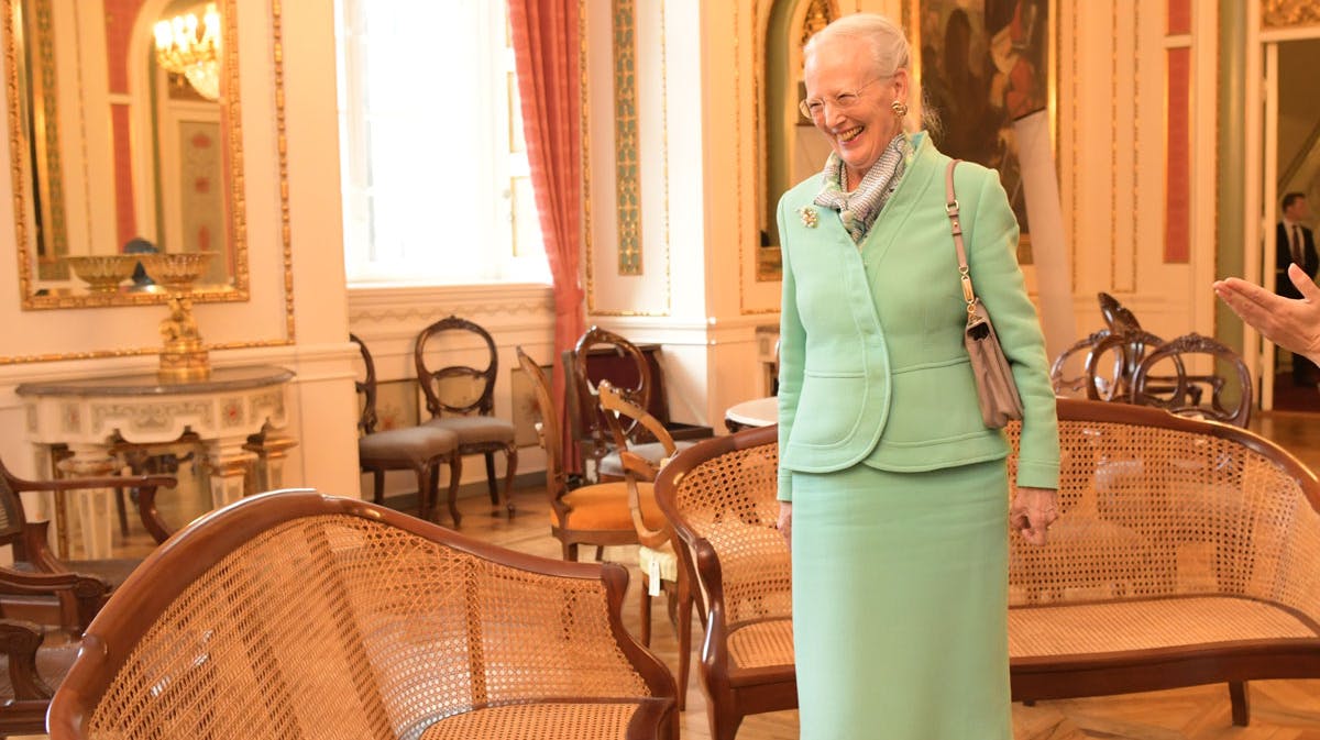 Dronning Margrethe.