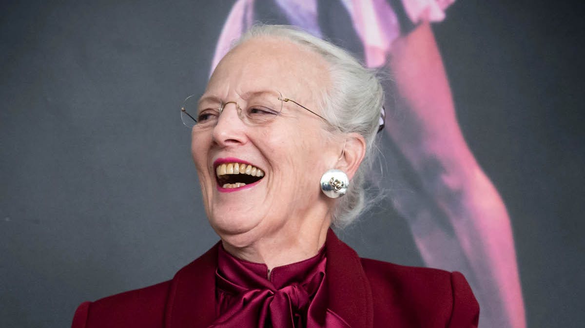 Dronning Margrethe. Arkivfoto. 