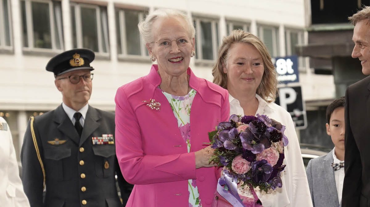 Dronning Margrethe. 