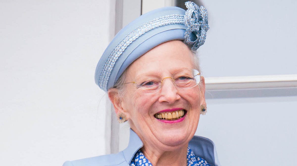 Dronning Margrethe. 