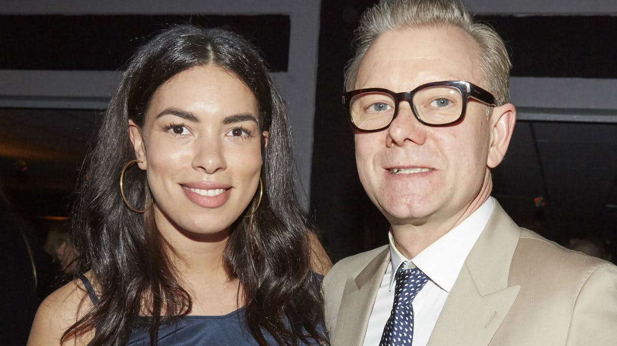 Isabel og Casper Christensen.