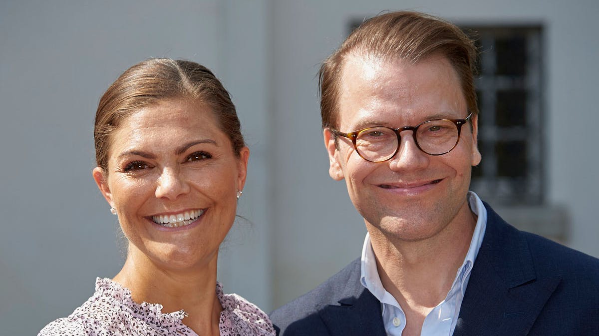 Kronprinsesse Victoria og prins Daniel.