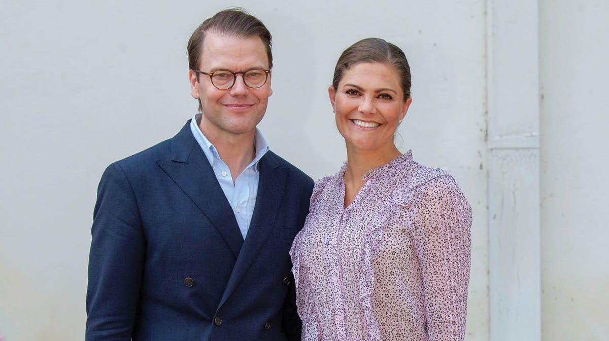 Prins Daniel og kronprinsesse Victoria.