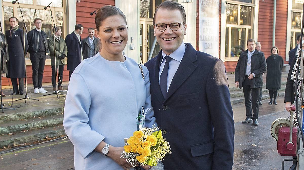 Prins Daniel og kronprinsesse Victoria