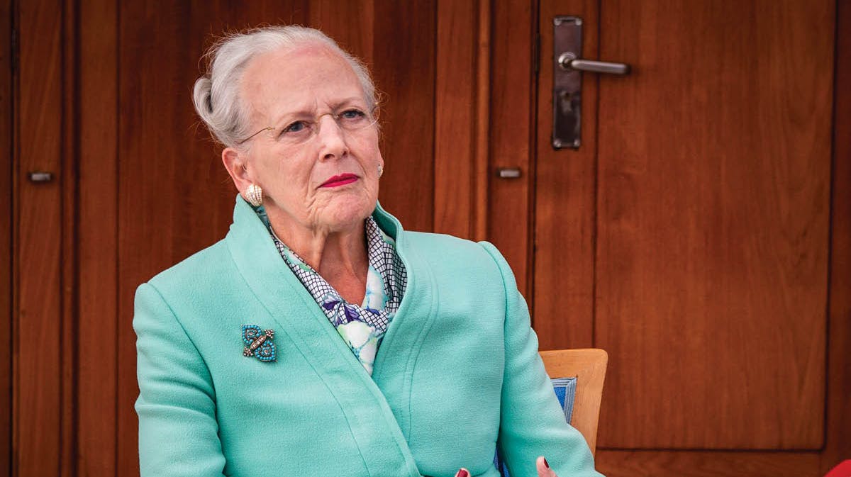 Dronning Margrethe. 