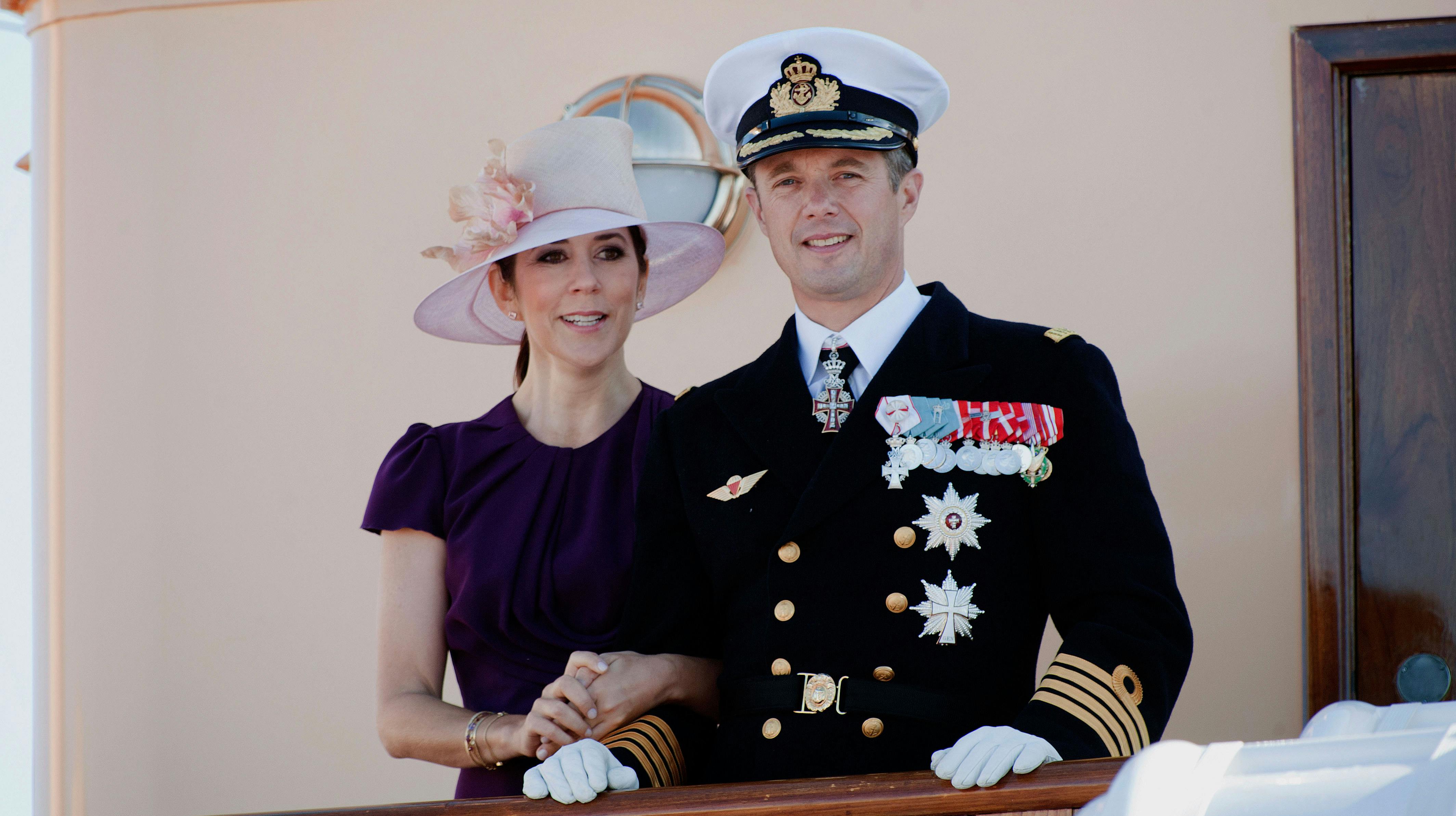 Kronprins Frederik og kronprinsesse Mary