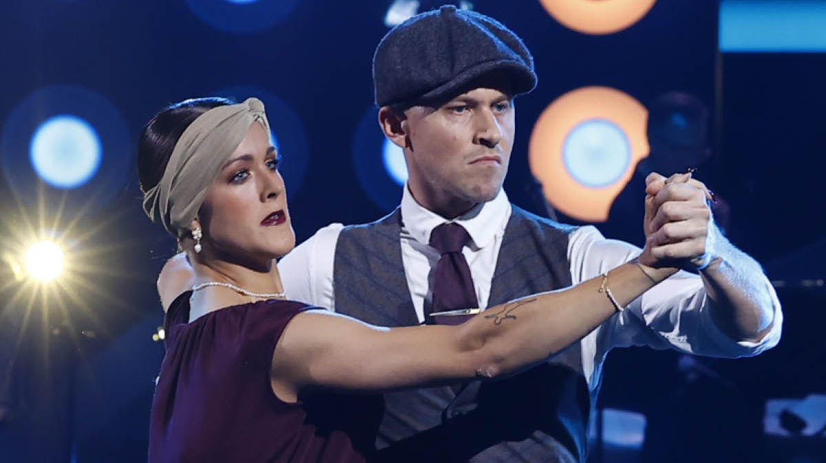 Jakob og Camilla i "Vild med dans". 