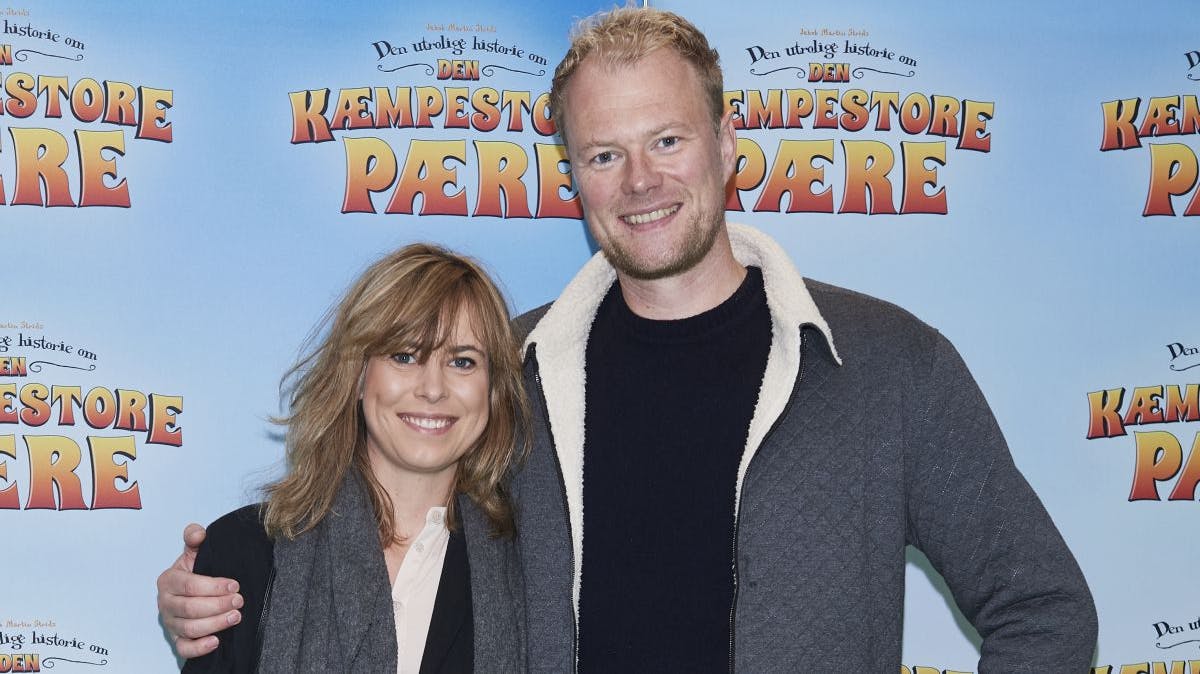 Christian Degn og kæresten Sirid Garff.