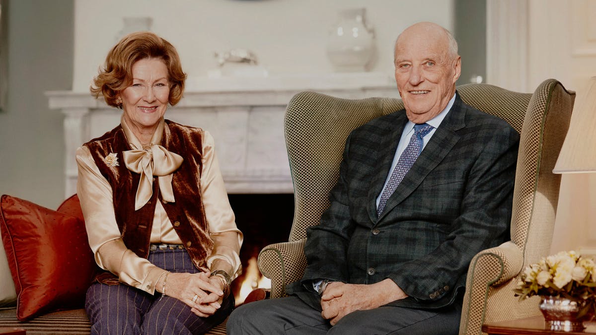 Dronning Sonja og kong Harald