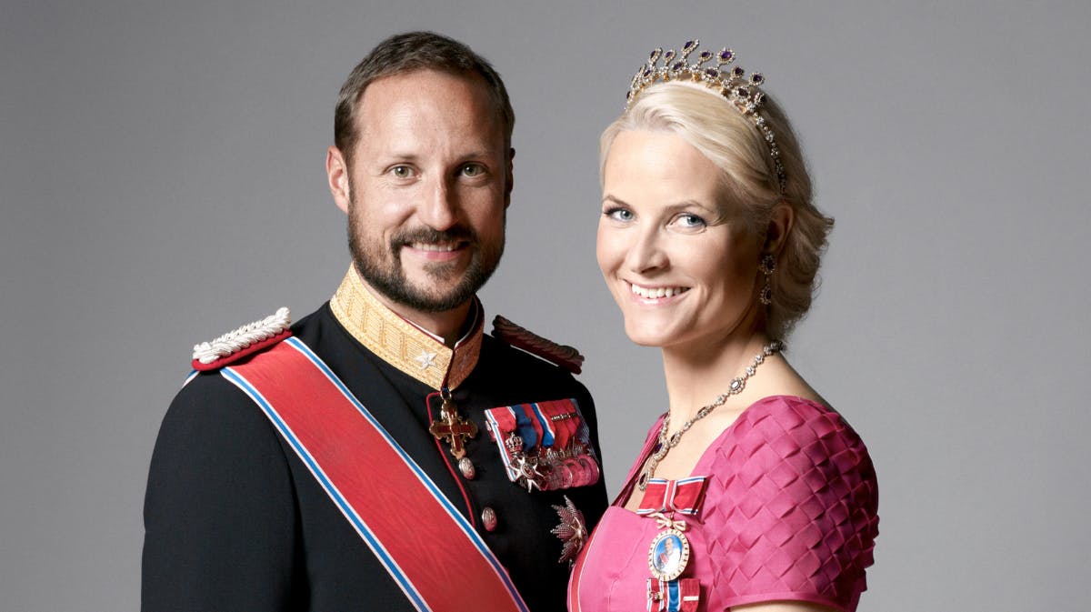 Kronprins Haakon og kronprinsesse Mette-Marit
