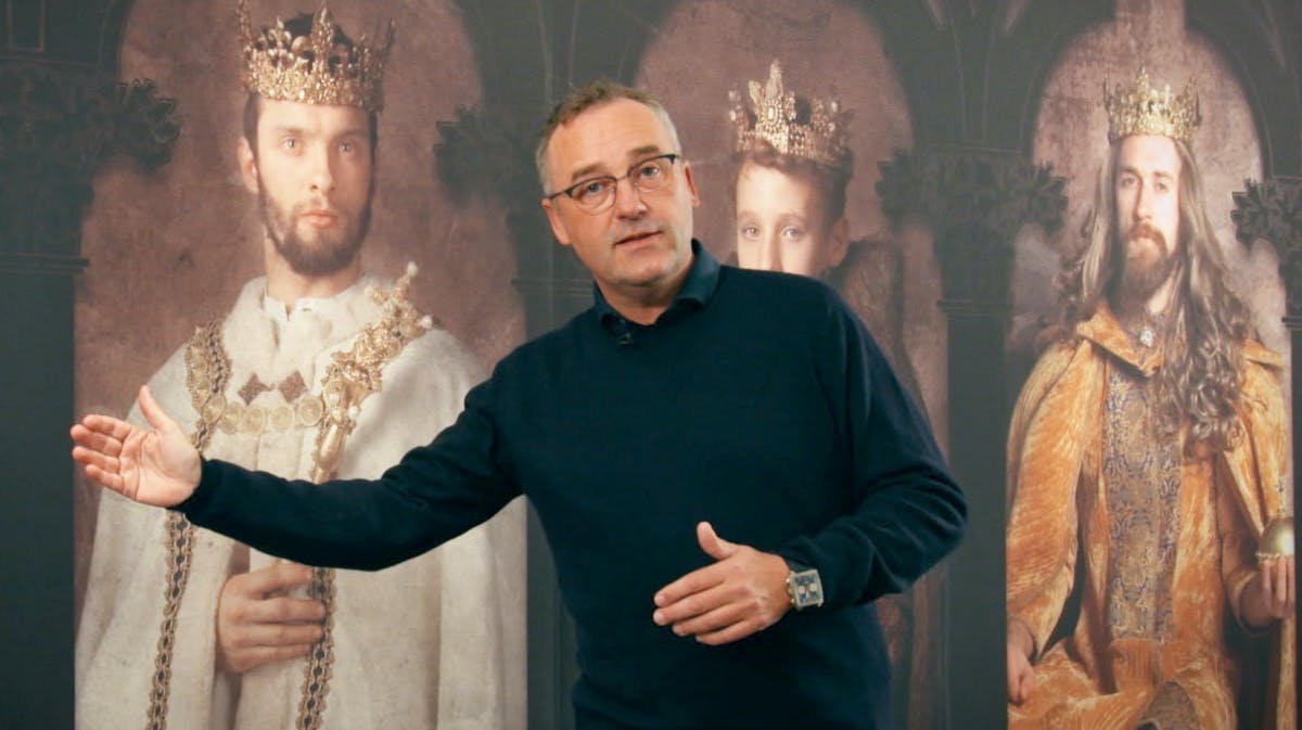 Peter Ingemann i "Ingemann og kongerækken"