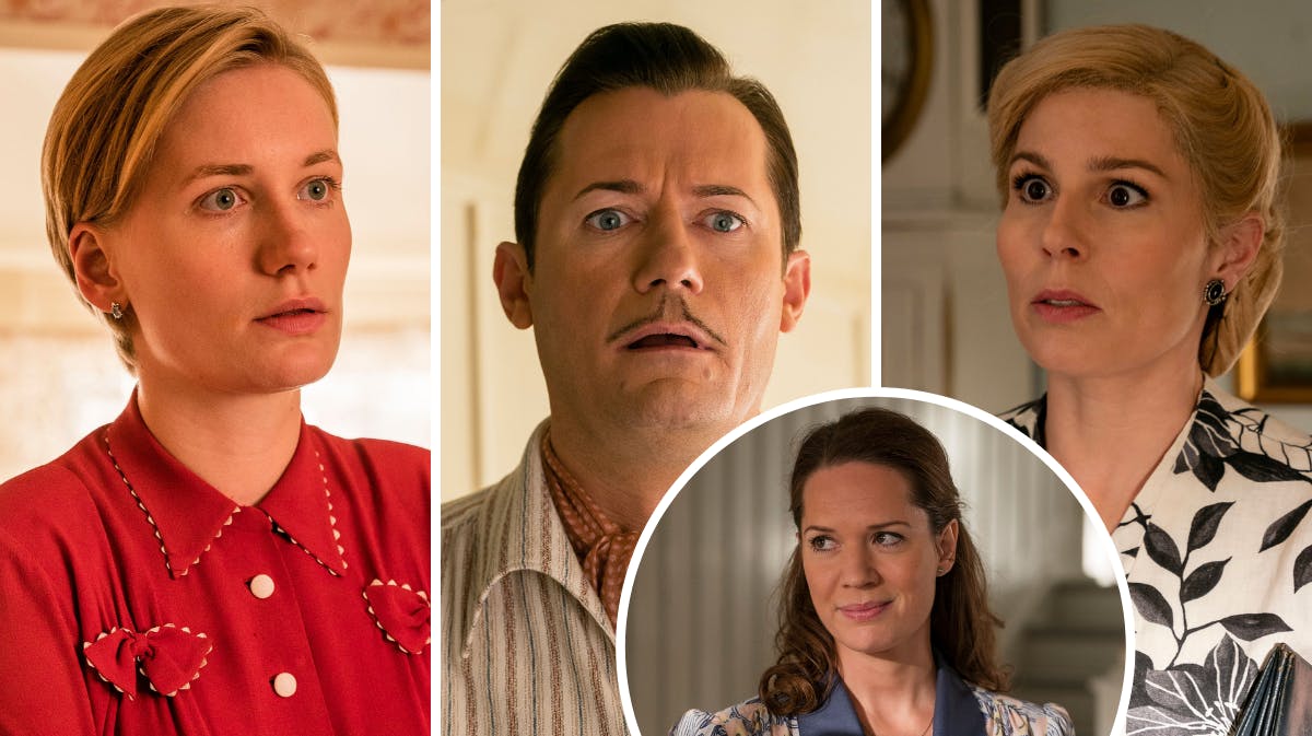 Bertha, Weyse, Helene og Amanda 