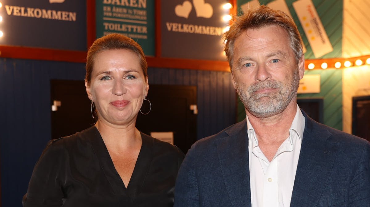 Mette Frederiksen og Bo Tengberg 