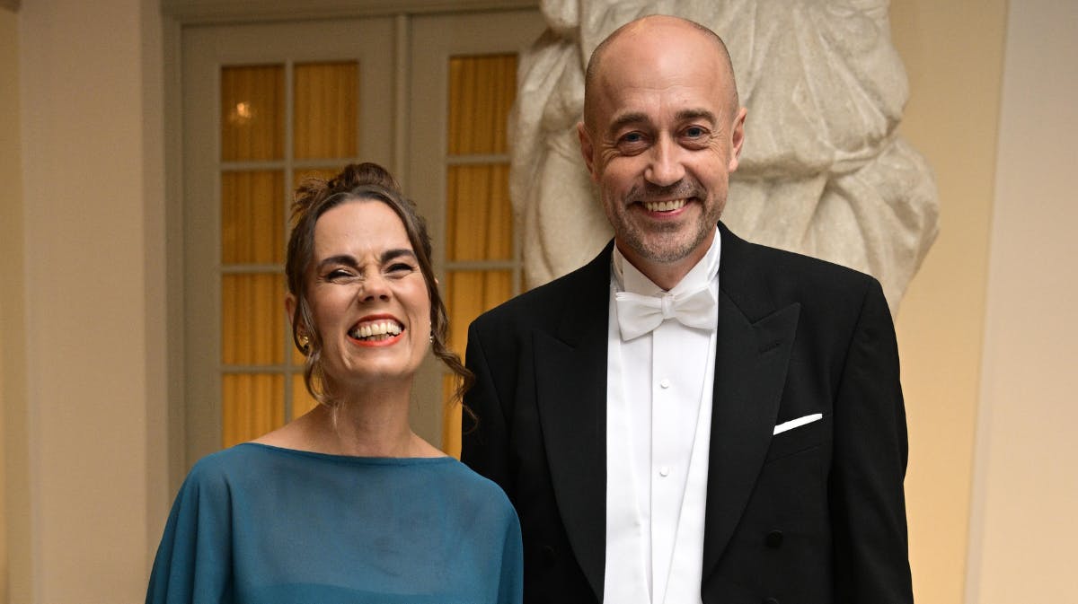 Nina Groes og Magnus Heunicke 