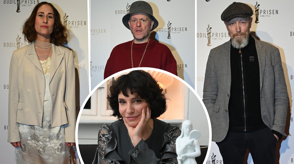 Rosalinde Mynster, Anders Matthesen, Lars Mikkelsen og Susanne Bier. 