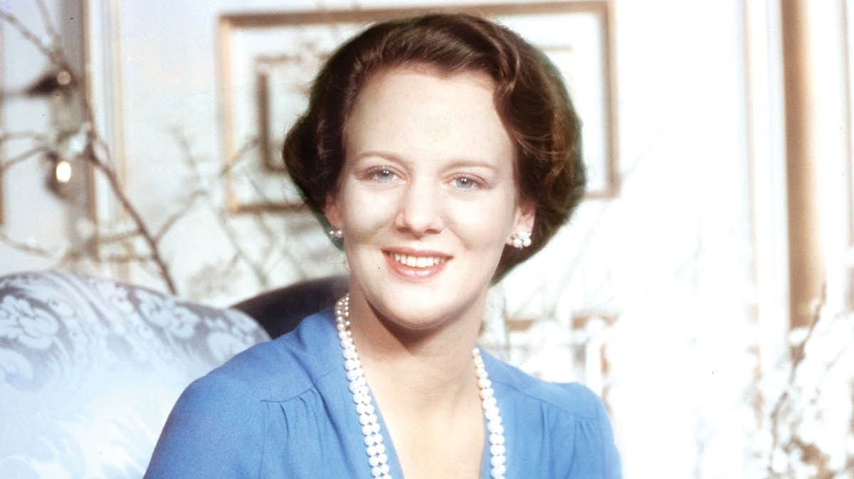 Dronning Margrethe.