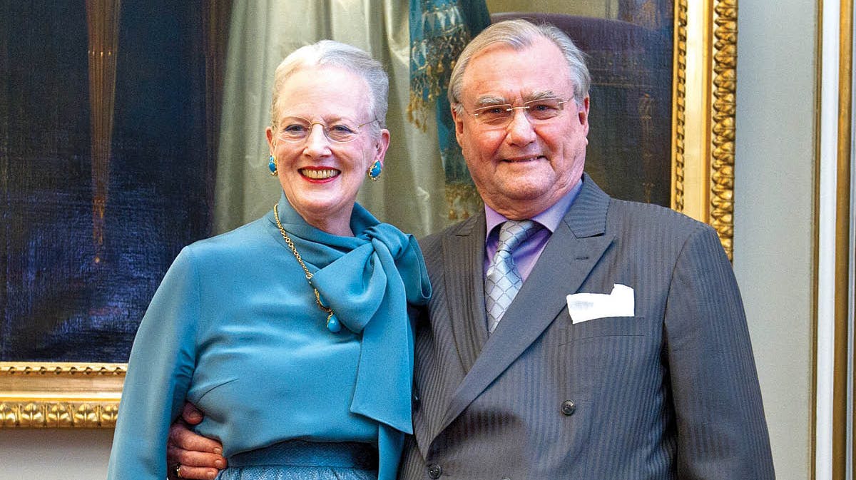 Dronning Margrethe og prins Henrik. Arkivfoto. 