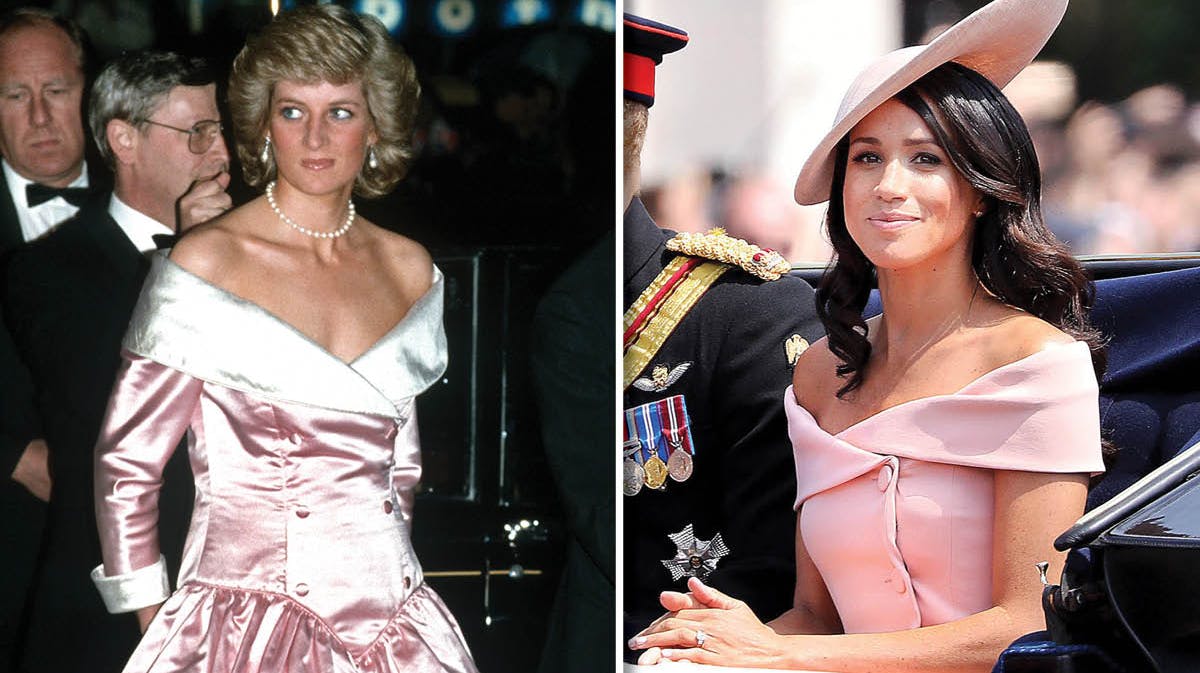 Prinsesse Diana og hertuginde Meghan