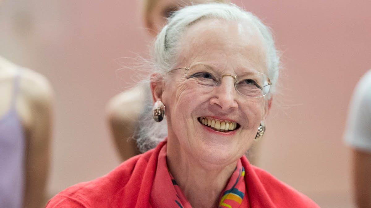 Dronning Margrethe. 