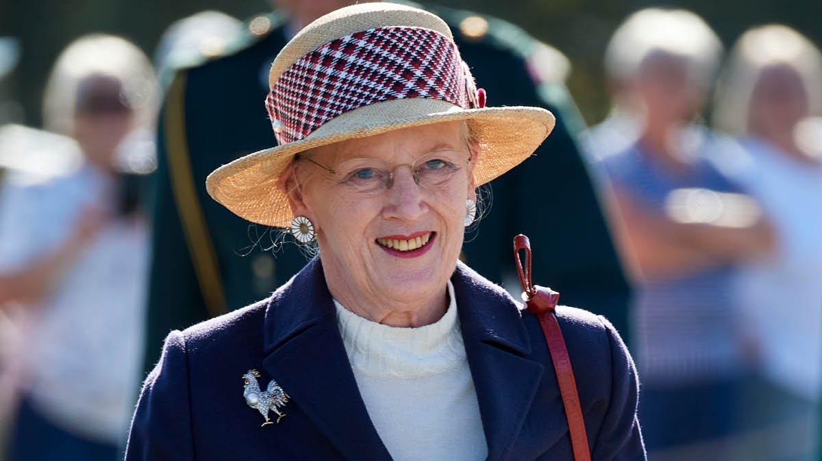 Dronning Margrethe.
