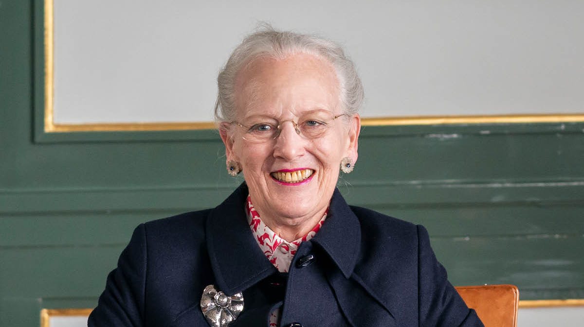 Dronning Margrethe. 