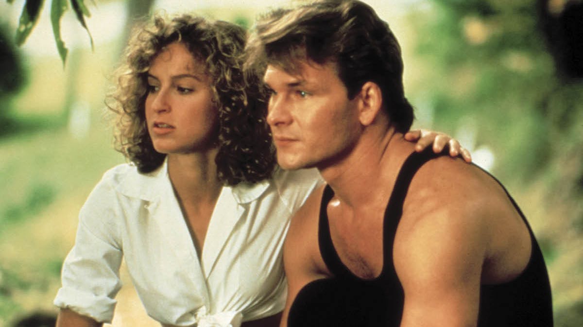 Jennifer Grey og Patrick Swayze i "Dirty Dancing". 