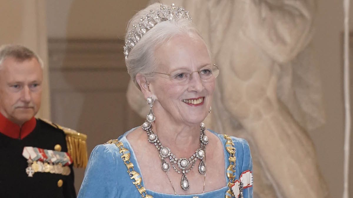 Dronning Margrethe. 