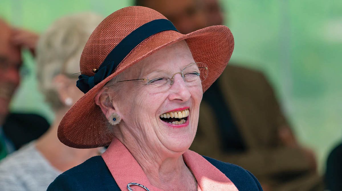 Dronning Margrethe.