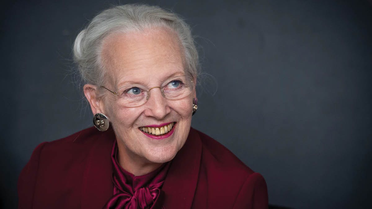 Dronning Margrethe.