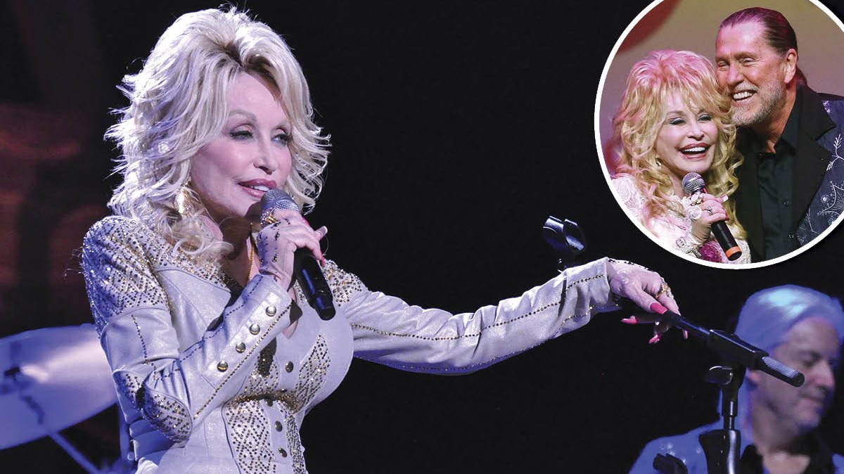 Dolly Parton. Indsat: Dolly og lillebror Randy Parton.