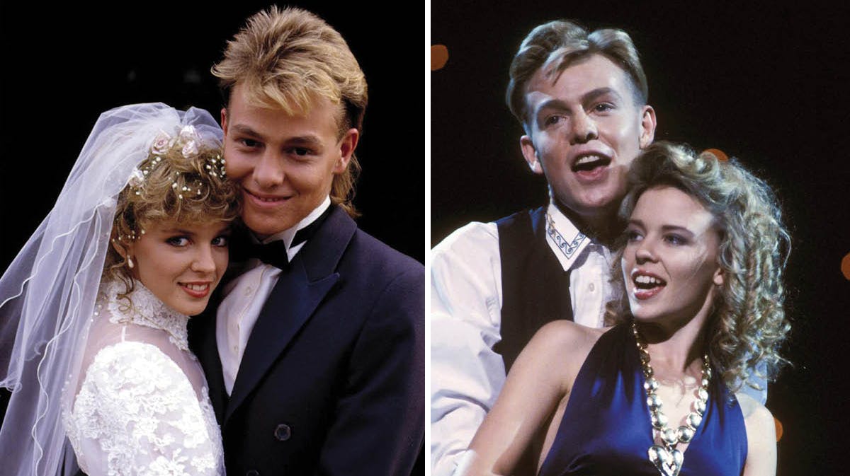 Kylie Minogue og Jason Donovan