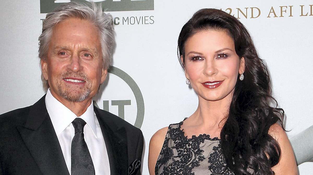 Michael Douglas og Catherine Zeta-Jones.