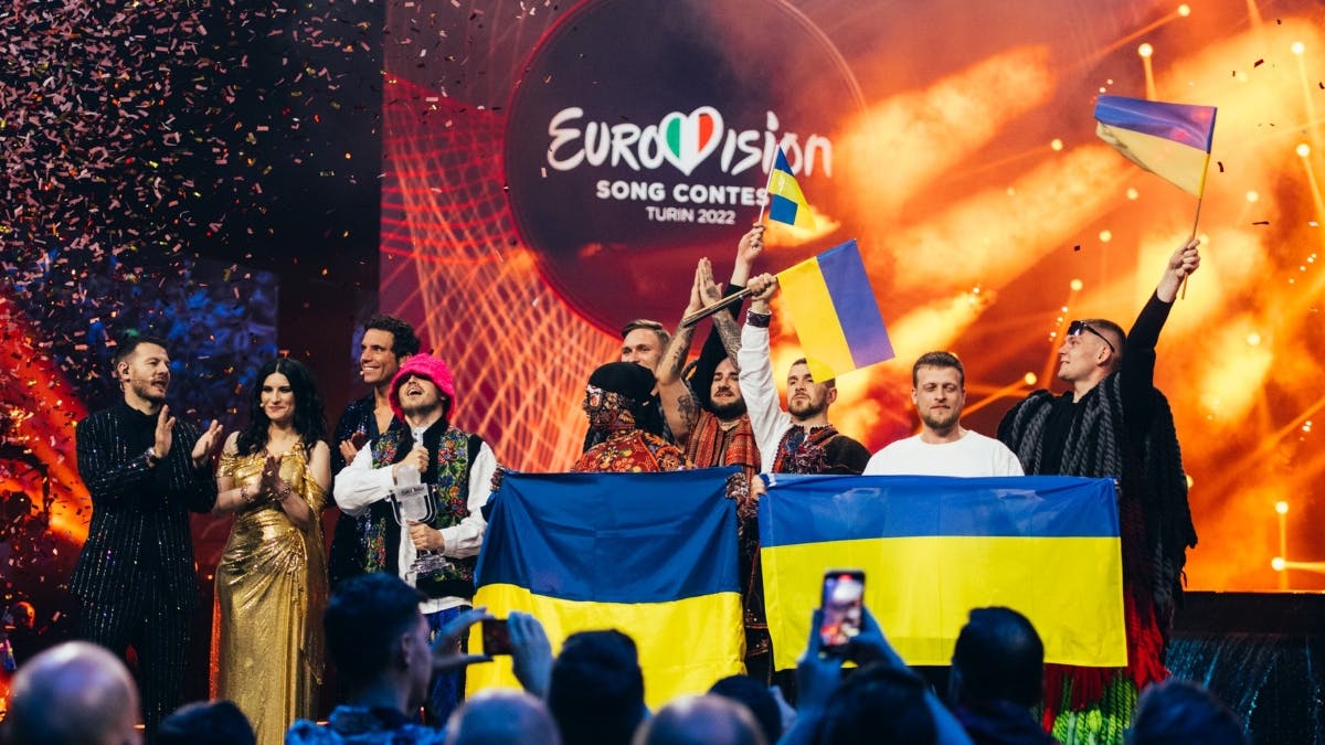 Kalush Orchestra vandt Eurovision Song Contest 2022.