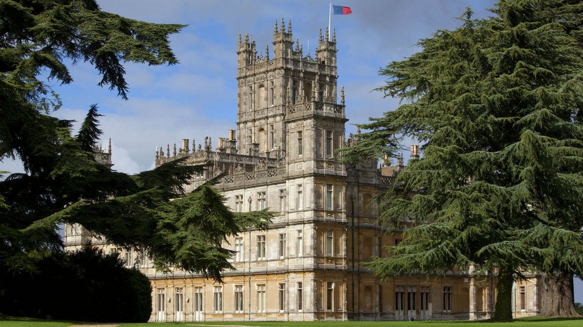 Highclere Castle er virkelighedens "Downton Abbey".