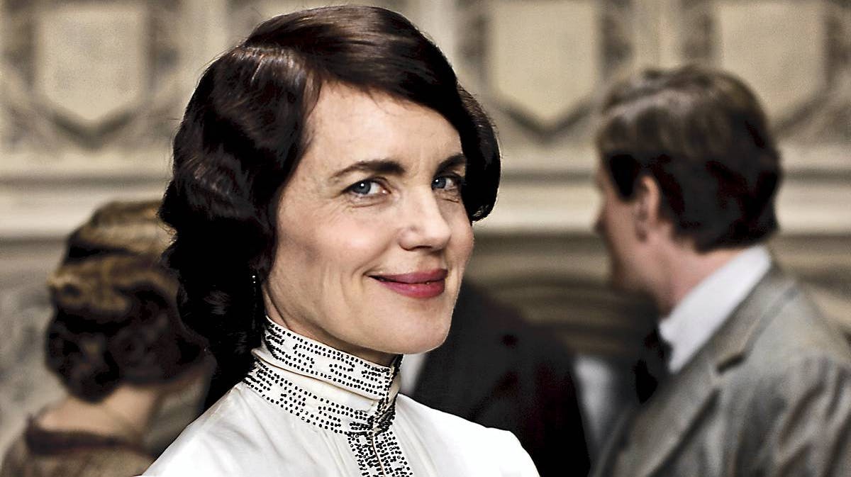 Elizabeth McGovern i "Downton Abbey".