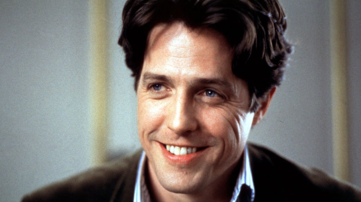 Hugh Grant i filmen &quot;Notting Hill&quot; fra 1999.&nbsp;