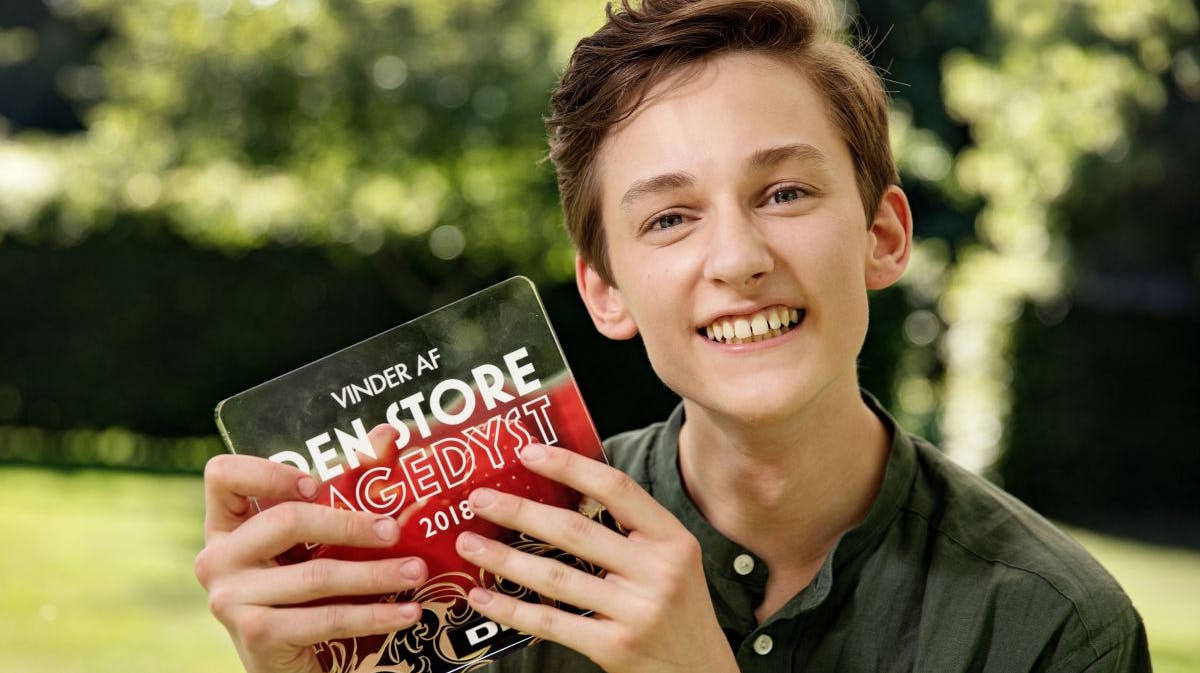 Emil Obel vandt "Den store bagedyst 2018".